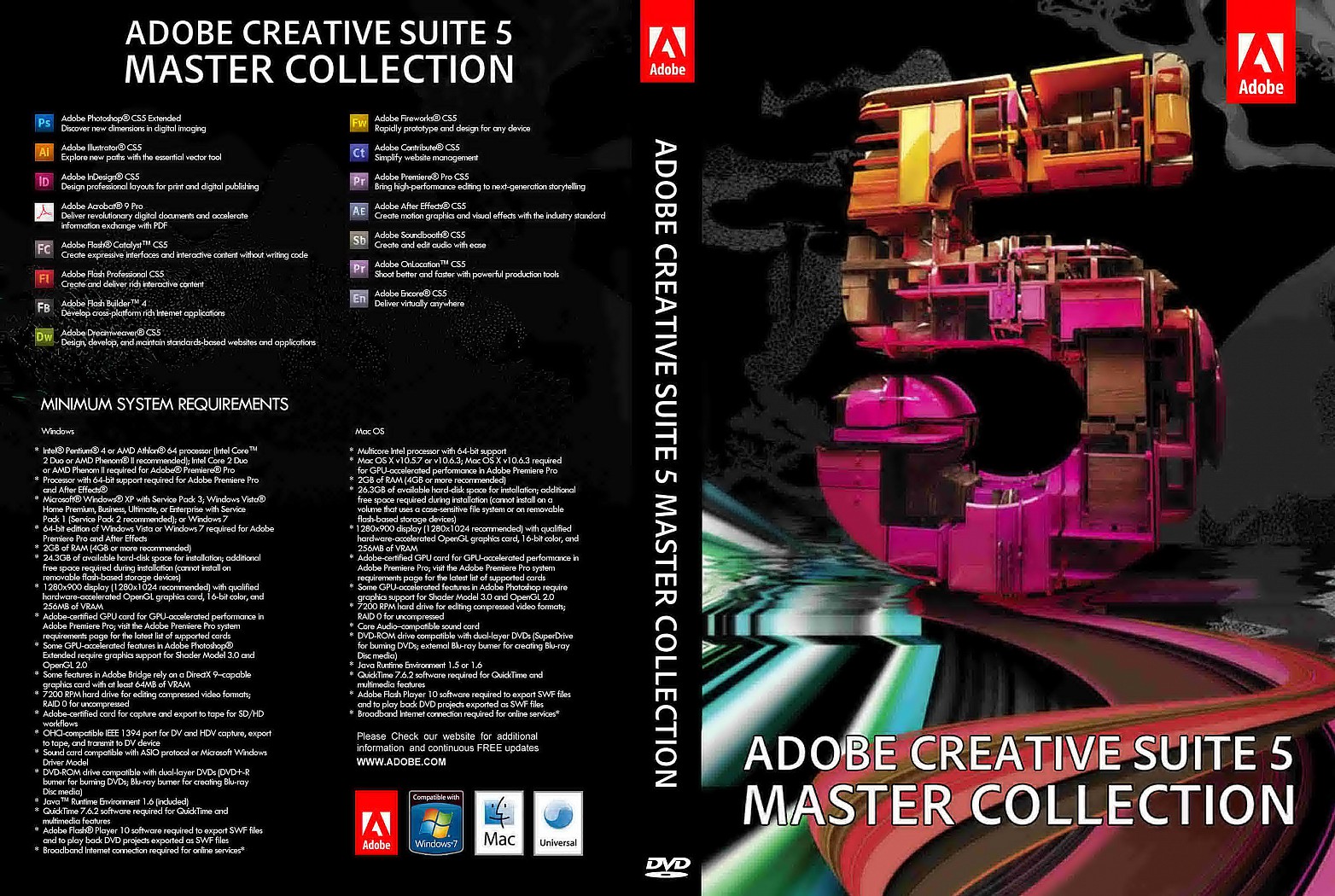 adobe master suite cs3 download